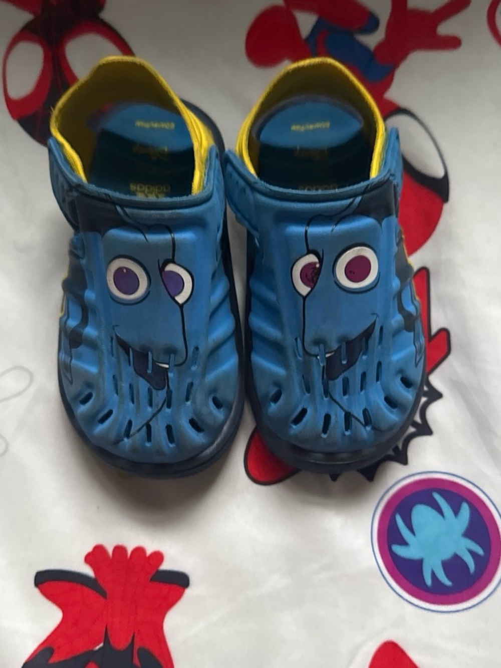 Blue Kids'  Dory Clog Sandals - Adidas